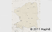 Shaded Relief Map of Chandrapur, lighten
