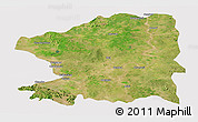 Satellite Panoramic Map of Chandrapur, cropped outside