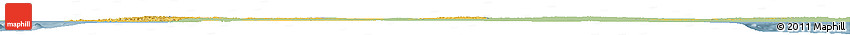 Savanna Style Horizon Map of Maharashtra, single color outside