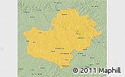 Savanna Style 3D Map of Latur