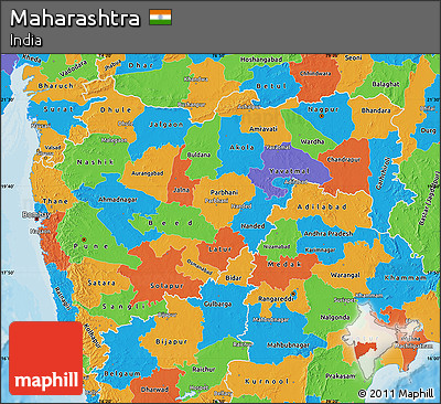 Political Map of Maharashtra