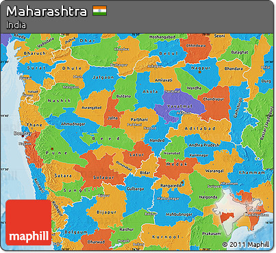 Political Map of Maharashtra