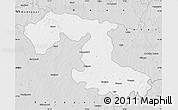 Silver Style Map of Osmanabad