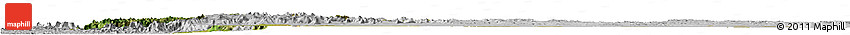 Satellite Horizon Map of Pune, lighten, desaturated