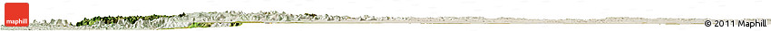 Satellite Horizon Map of Pune, lighten