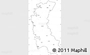 Blank Simple Map of Raigarh (Alibag), cropped outside