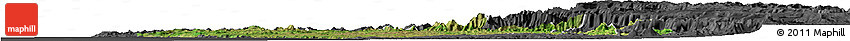 Satellite Horizon Map of Ratnagiri, darken, desaturated