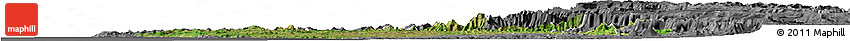 Satellite Horizon Map of Ratnagiri, desaturated