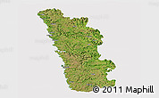 Satellite Panoramic Map of Ratnagiri, cropped outside