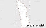 Classic Style Simple Map of Ratnagiri, cropped outside