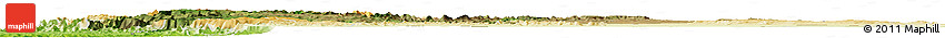 Satellite Horizon Map of Satara, physical outside