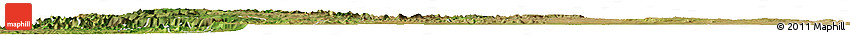 Satellite Horizon Map of Satara