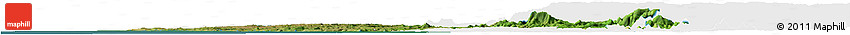 Satellite Horizon Map of Sindhudurg, single color outside