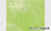 Physical 3D Map of Wardha