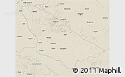 Shaded Relief 3D Map of Wardha