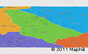 Political Panoramic Map of Wardha
