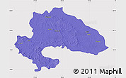 Political Map of Yavatmal, cropped outside