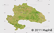 Satellite Map of Yavatmal, cropped outside