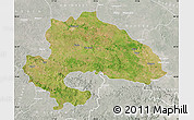 Satellite Map of Yavatmal, lighten, semi-desaturated
