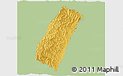 Savanna Style 3D Map of Chandel, single color outside