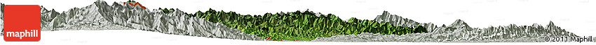Satellite Horizon Map of Chandel, lighten, semi-desaturated Satellite Horizon Map of Chandel, lighten, semi-desaturated