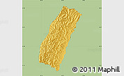 Savanna Style Map of Chandel, single color outside