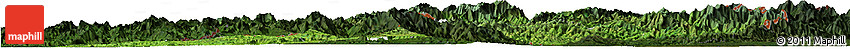 Satellite Horizon Map of Manipur, darken Satellite Horizon Map of Manipur, darken