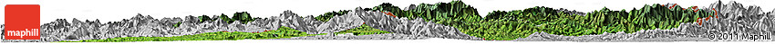 Satellite Horizon Map of Manipur, lighten, desaturated Satellite Horizon Map of Manipur, lighten, desaturated