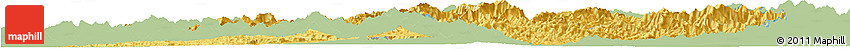 Savanna Style Horizon Map of Manipur, single color outside