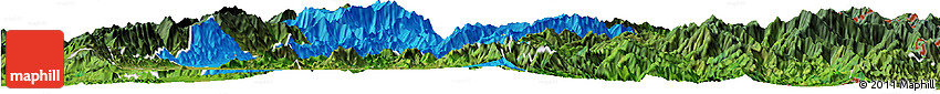 Political Horizon Map of Senapati, satellite outside