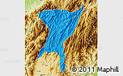 Political Map of Senapati, physical outside