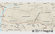 Shaded Relief Map of Meghalaya