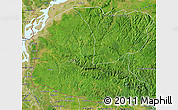 Satellite Map of W. Garo Hills (Tura)