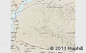Shaded Relief Map of W. Garo Hills (Tura)