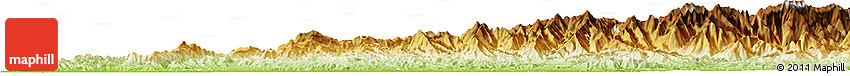 Physical Horizon Map of Mokokchung