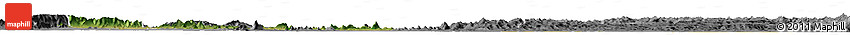 Satellite Horizon Map of Balangir, desaturated