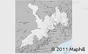 Gray 3D Map of Koraput