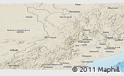 Shaded Relief Panoramic Map of Koraput