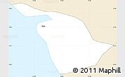 Classic Style Simple Map of Mahe