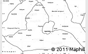 Blank Simple Map of Jalandhar