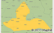 Savanna Style Simple Map of Jalandhar