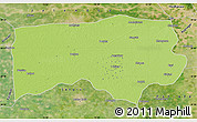Physical Map of Ludhiana, satellite outside