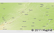 Physical Panoramic Map of Ajmer