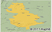 Savanna Style Panoramic Map of Bharatpur
