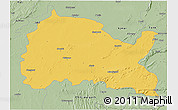 Savanna Style 3D Map of Bhilwara