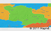 Political Panoramic Map of Jodhpur