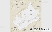 Classic Style 3D Map of Sawai Madhopur