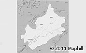Gray 3D Map of Sawai Madhopur