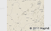 Shaded Relief Map of Sikar