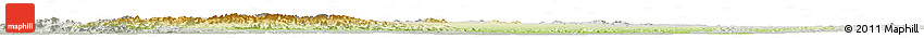 Physical Horizon Map of Udaipur, lighten, semi-desaturated